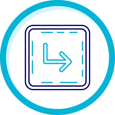 ok işareti simge vektör çizim