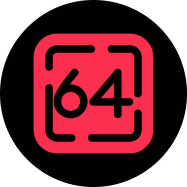 5, 5, 7, 6 vektör illüstrasyonu