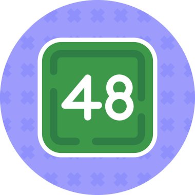 45 simge vektör illüstrasyonu