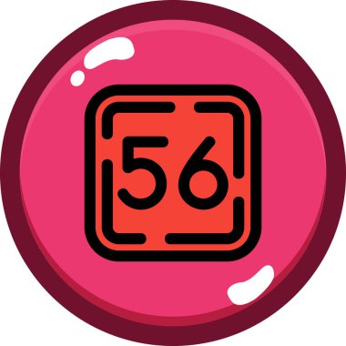 Bilardo topu vektör simgesi