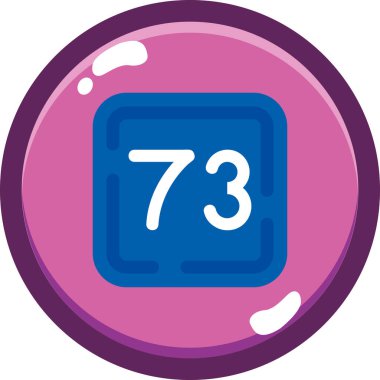 Tek b 'nin vektör illüstrasyonu eksik simgesi