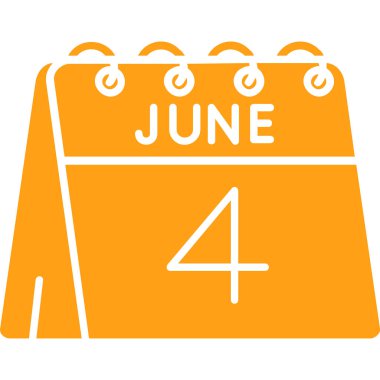 Takvim simgesi tasarımı illüstrasyonu