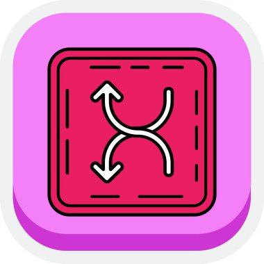 Modern b 'nin vektör illüstrasyonu müzik çalıcısının simgesinden yoksundur