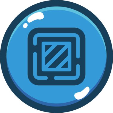 Seo simgesinin vektör illüstrasyonu