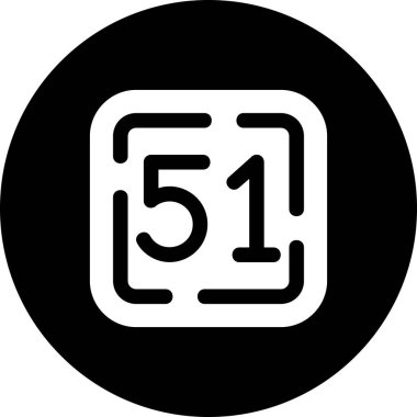 56 modern simgenin vektör illüstrasyonu