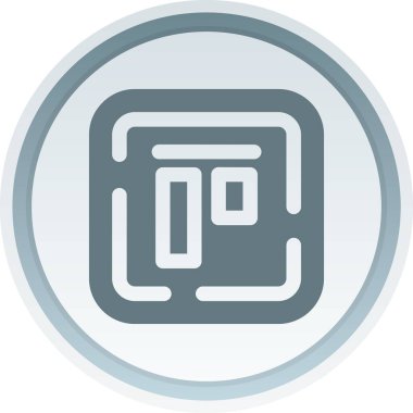 Modern b 'nin vektör illüstrasyonu eksik simgesi