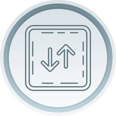 ok simgesi vektör illüstrasyonu