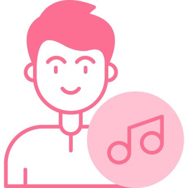 Bir adamın vektör illüstrasyonu