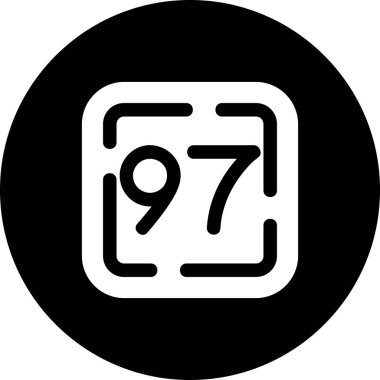 seo modern simgesinin vektör illüstrasyonu