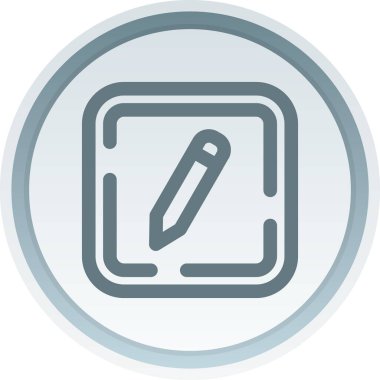 kalem simgesinin vektör illüstrasyonu