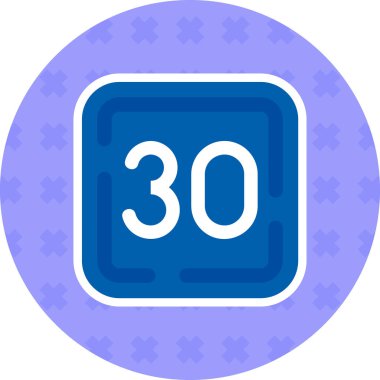 Takvim. Web simgesi basit illüstrasyon