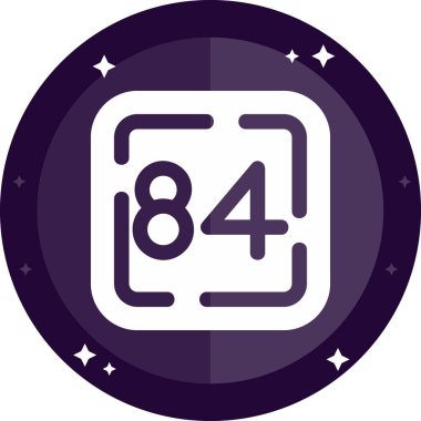 Modern b 'nin vektör illüstrasyonunda topun eksik simgesi