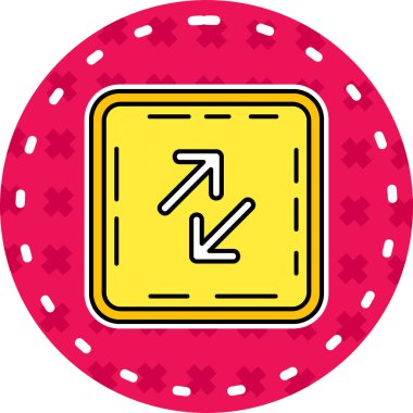 Kumarhane çipleri ikon vektörü. İnce çizgi işareti. izole edilmiş sınır sembolü çizimi