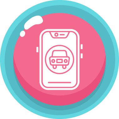 Cep telefonu. Basit resimleme