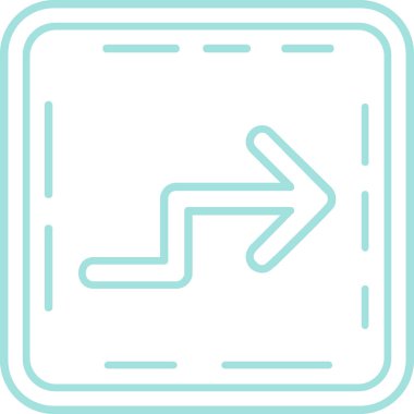 ok simgesinin vektör illüstrasyonu