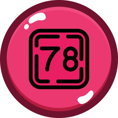 Kumarhane çipi vektör simgesi. logo izole edilmiş beyaz kumarhane çipi için çizgi film vektör simgesi.