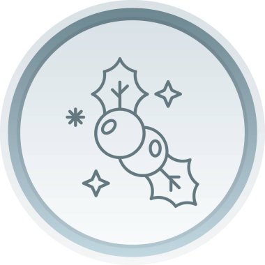 Bir noel simgesinin vektör illüstrasyonu