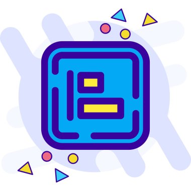 Beyaz arkaplanda izole edilmiş iş için renk web simgesi. İş ikonu. iş kavramı