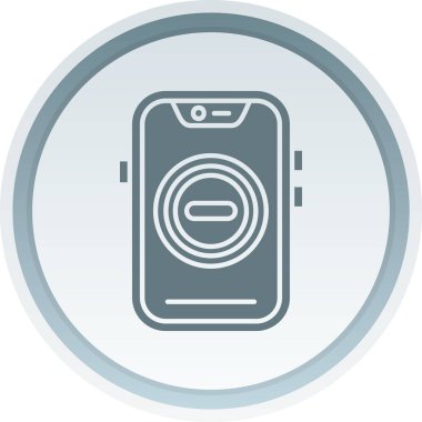 akıllı telefon simgesi vektör çizimi