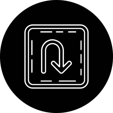 ok simgesinin vektör illüstrasyonu