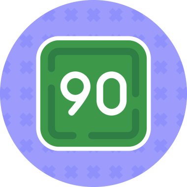 Yüzde 98 indirimli modern simge, vektör illüstrasyonu