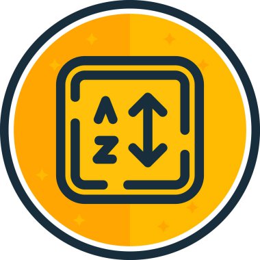 Yön. Web simgesi basit illüstrasyon