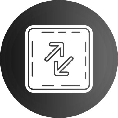 ok simgesinin vektör illüstrasyonu