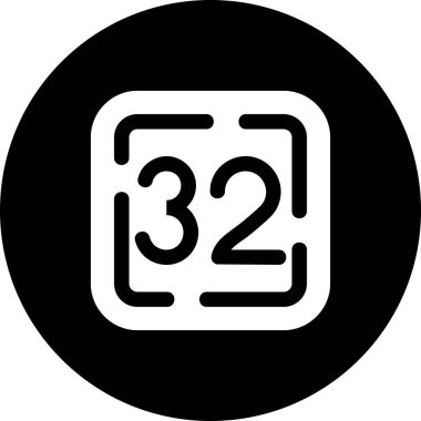 Otelde. Web simgesi basit illüstrasyon