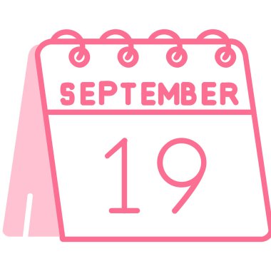 Takvim 10 Eylül simgesi