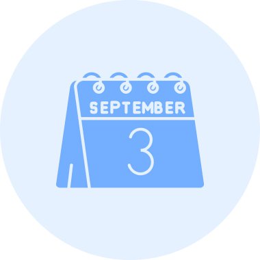 Takvim simgesinin vektör illüstrasyonu