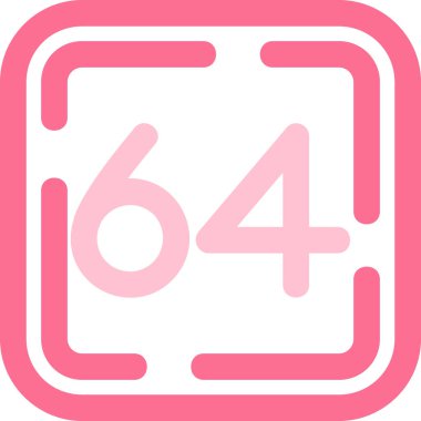 6 numaralı simge tasarım şablonu