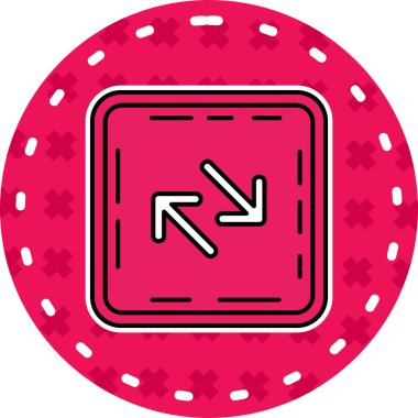 Bir kumarhane simgesinin vektör illüstrasyonu