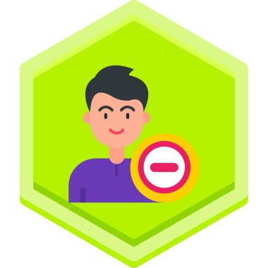 kullanıcı. Web simgesi basit illüstrasyon