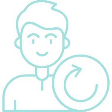 Ana hatlarıyla müşteri hizmetleri simgesi