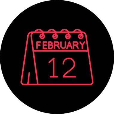 Kişisel tarih takvimine sahip illüstrasyon