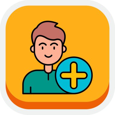 doktor vektör simgesi modern basit vektör illüstrasyonu