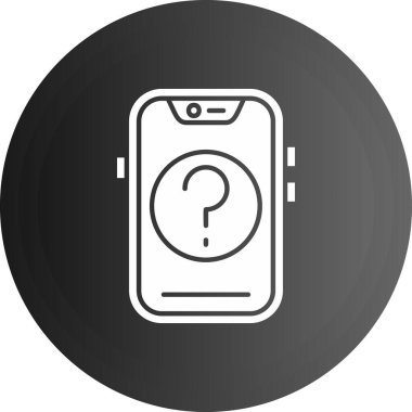 akıllı telefon simge vektör