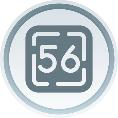 Taslak biçiminde 65 derece simge