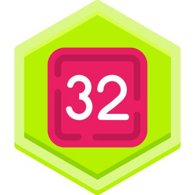 24 saat açık vektör simgesi tasarımı