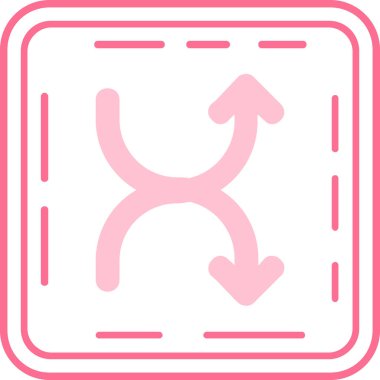 ok simgesi vektör illüstrasyonu