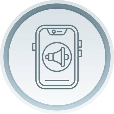 Modern simgenin vektör illüstrasyonu