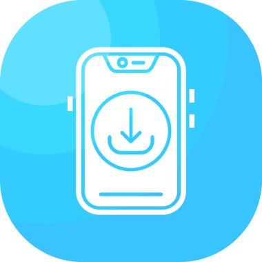 hareket eden telefon vektör çizim