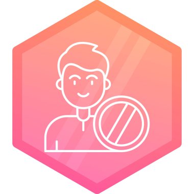 Bir adamın vektör illüstrasyonuName