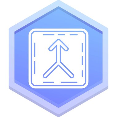 Mavi ve beyaz arkaplanın vektör çizimi