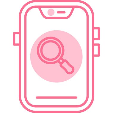 seo modern simgesinin vektör illüstrasyonu