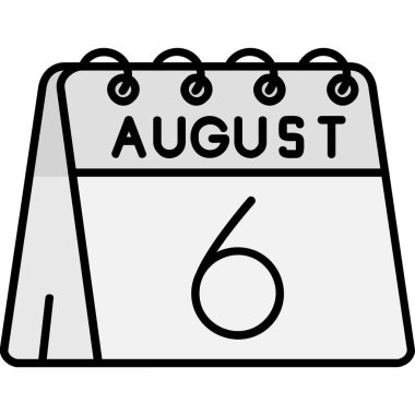 Takvim simgesi vektör illüstrasyonu