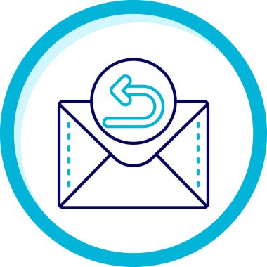 e- posta simgesi, vektör illüstrasyonu