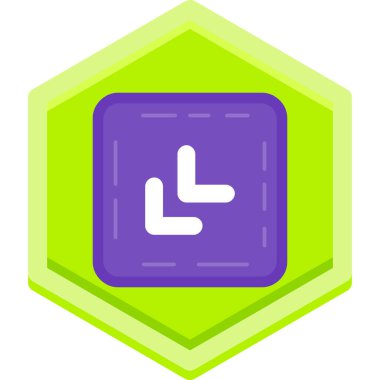 yön simgesi, basit vektör illüstrasyonu