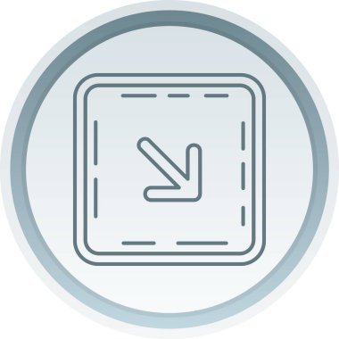 ok simgesi vektör illüstrasyonu