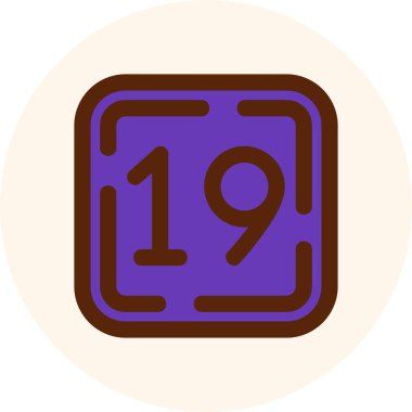 çikolata simge vektör çizim